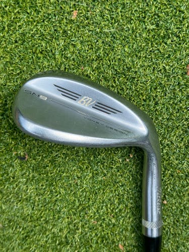 Used Men's Titleist Right Handed Wedge Flex Steel Shaft Vokey SM9 Wedge