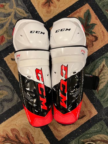 Used Senior CCM 15" Jetspeed FT4 pro Shin Pads
