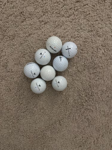 Used Top Flite Balls / 8