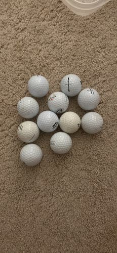 Used Random 11 Golf Balls