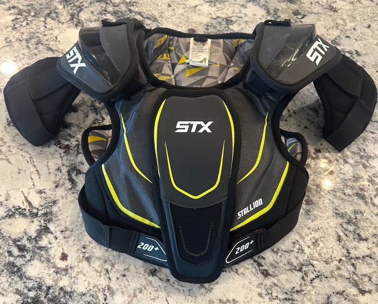 Lacrosse Shoulder and Elbow Pads and Gloves
