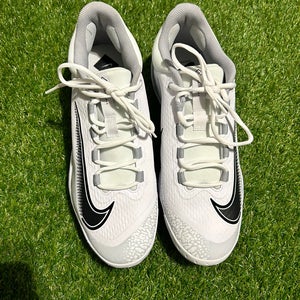 White New Adult Low Top Metal React