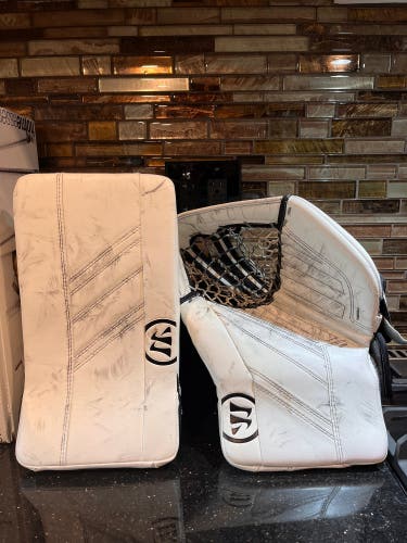 Warrior Goalie R\GT2 Glove And Blocker