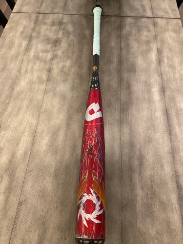 Used 2015 DeMarini BBCOR Certified Hybrid 31 oz 34" Voodoo Overlord Bat