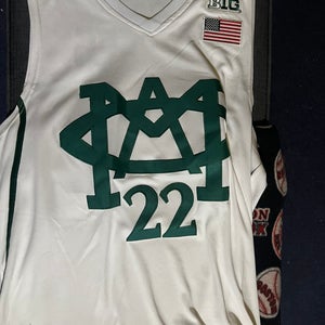Throwback Michigan state basketball jersey