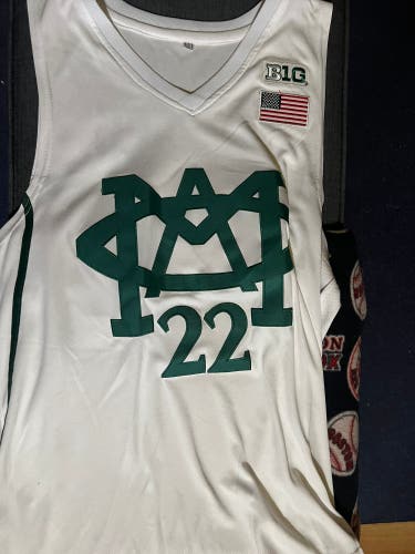 Throwback Michigan state basketball jersey