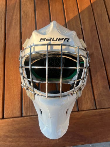 Used Senior Bauer  NME 4 Goalie Mask
