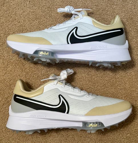 Nike Air Zoom Infinity Tour NEXT% TB Golf Shoe 'White Team Gold' - US M7/W8.5