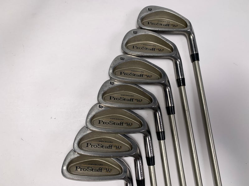 Wilson Pro Staff OS Iron Set 4-PW Ladies Graphite Womens RH