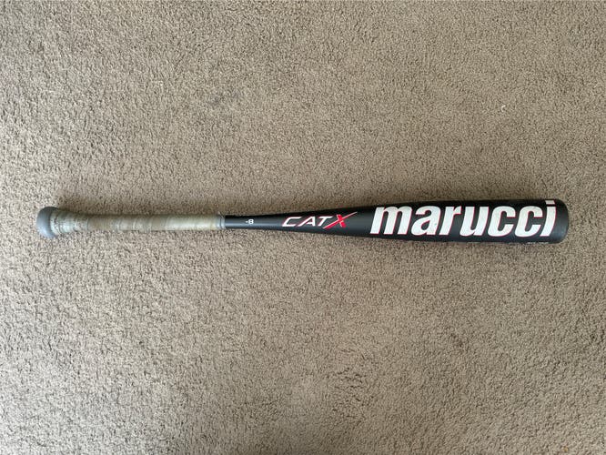 Used 2024 Marucci CAT X USABat Certified Bat (-8) Alloy 22 oz 30"