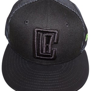 Adult 7 1/4 - Los Angeles LA Clippers Tonal Emboss Hat NBA - New Era 59fifty Cap