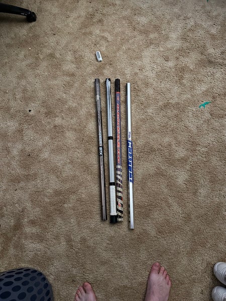 Used Lacrosse shafts