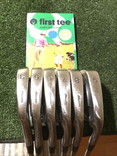 Mizuno T-Zoid Pro II Irons Set 3-9 Irons (No 4) Regular FCM 5.5 Steel Shafts