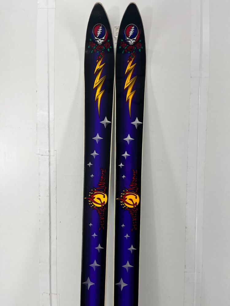 K2 Grateful Dead 185 cm DEMO Vintage Downhill Skis | SidelineSwap