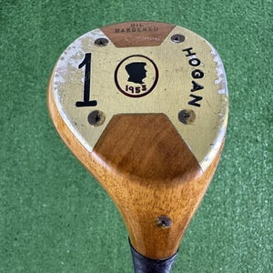 Ben Hogan Oil Hardened Persimmon 1 Fairway Wood Legend 5 Extra Stiff 43.5”