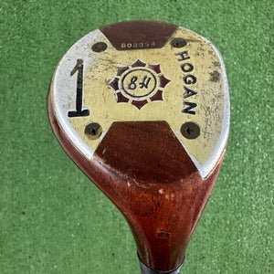 Ben Hogan Vintage Speed Slot Persimmon 1 Fairway Wood Regular Flex 41.75”