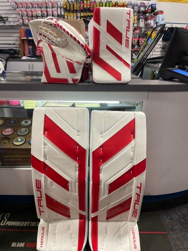 New True Hzrdus 7X4 33+2 White/Red Full Senior Set