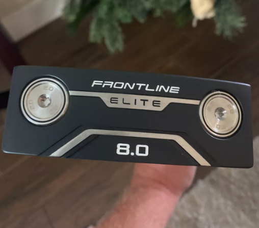 Black New Unisex 2023 Cleveland Blade Frontline Elite Right Handed Putter Uniflex 33"