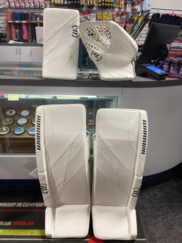 New Warrior Regular RG7.1 Pro Goalie Full Set 33+1.5