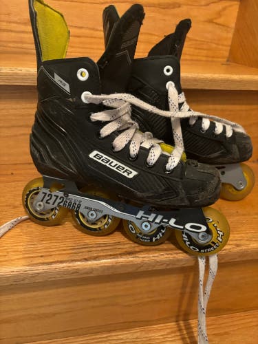 Used  Bauer Regular Width Size 3 RS Inline Skates