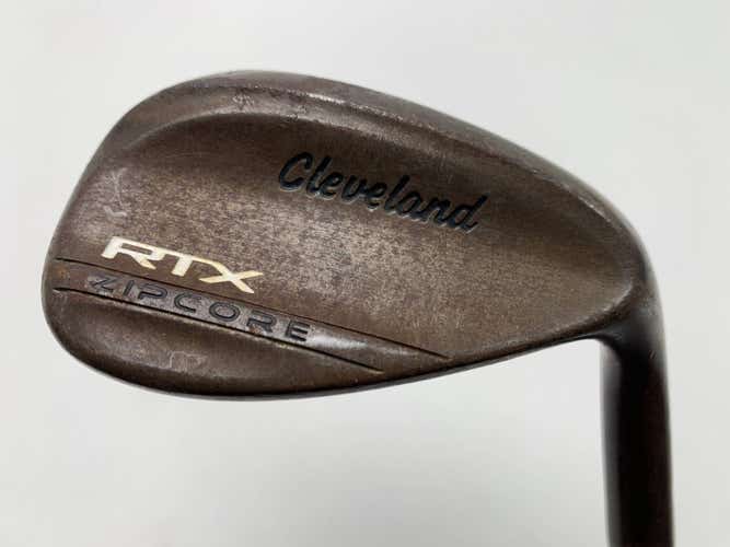 Cleveland RTX ZipCore Raw 56* 10 True Temper DG Spinner Tour Issue Wedge RH