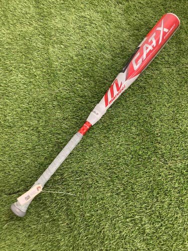 Used Kid Pitch (9YO-13YO) 2023 Marucci CAT X Connect Bat USSSA Certified (-8) Hybrid 23 oz 31"