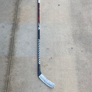 Used Arizona Coyotes Valimaki Warrior Left Hand W88 80 Flex Pro Stock Alpha LX2 PRO Hockey Stick