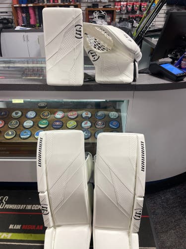 New Warrior Regular G7 Goalie Full Set 30+1