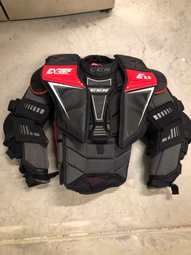 Used Large CCM Extreme Flex Shield E2.9 Goalie Chest Protector