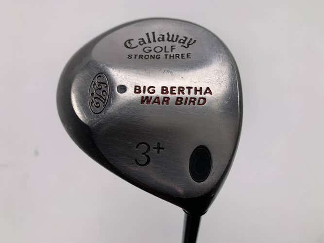 Callaway Big Bertha Warbird 3 Fairway Wood 15* RCH 90 Firm Graphite Mens RH