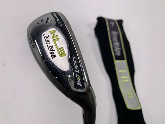 Tour Edge Hot Launch 3 Iron-Wood Single 7 Iron UST Mamiya Hot Launch Senior RH