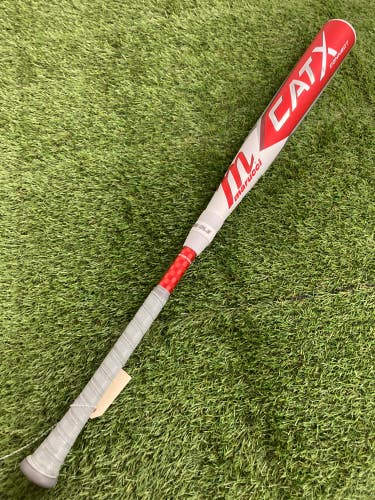 Used 2023 Marucci CAT X Connect Bat BBCOR Certified (-3) Hybrid 30 oz 33"