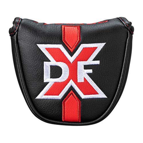 Odyssey DFX Putter Headcover (Black/Red/White, Mallet) NEW