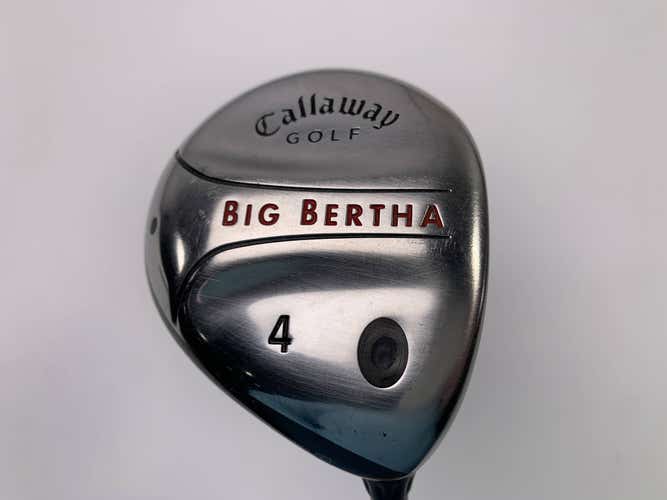 Callaway 2004 Big Bertha 4 Fairway Wood 17* RCH 75w Senior Graphite Mens RH