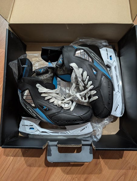 Used Senior True TF7 Hockey Skates Wide Width 7.5- FREE SHIPPING