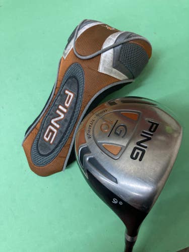 Used Men's Ping G10 Driver Right Handed Stiff Flex 9 Loft