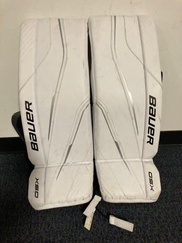 Used 30" Intermediate Bauer GSX Goalie Leg Pads