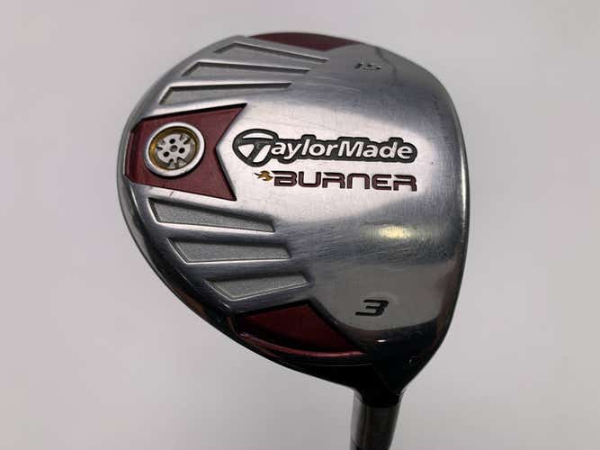 TaylorMade 2007 Burner Steel 3 Fairway Wood 15* REAX SuperFast Stiff Mens RH