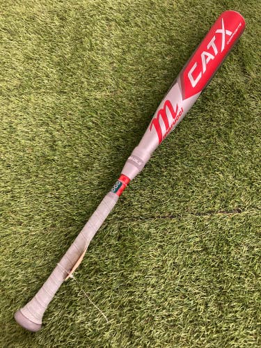 Used Kid Pitch (9YO-13YO) 2023 Marucci CAT X Composite Bat USSSA Certified (-10) Composite 20 oz 30"