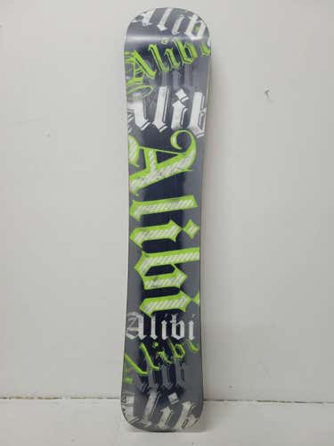 Used Alibi Snowboard 160 Cm Men's Snowboards