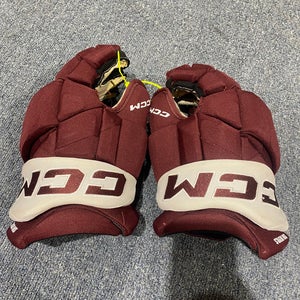 Used Arizona State Sun Devils #17 Maroon CCM 14" HGPJSPP Gloves