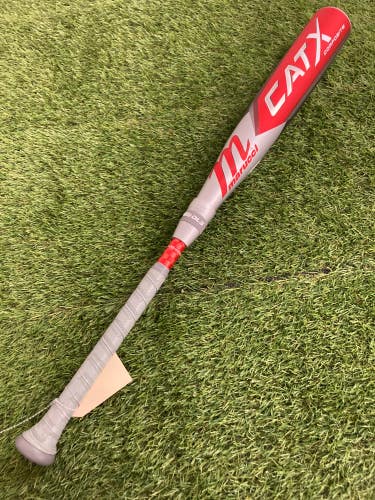 Used Kid Pitch (9YO-13YO) 2023 Marucci CAT X Composite Bat USSSA Certified (-8) Composite 22 oz 30"