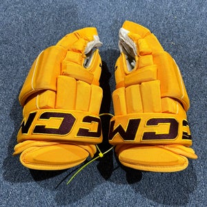 Used Arizona State University Sun Devils CCM 14" Pro Stock HG97 Gloves