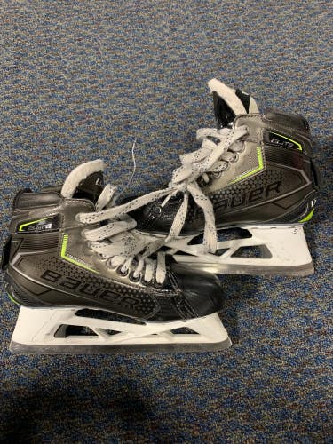Used Intermediate Bauer Elite Hockey Goalie Skates 6.5