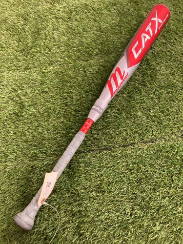 Used Kid Pitch (9YO-13YO) 2023 Marucci CAT X Composite Bat USSSA Certified (-8) Composite 22 oz 30"