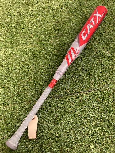 Used Kid Pitch (9YO-13YO) 2023 Marucci CAT X Composite Bat USSSA Certified (-8) Composite 22 oz 30"