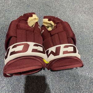 Used Arizona State Sun Devils #94 Maroon CCM 14" HG97 Gloves