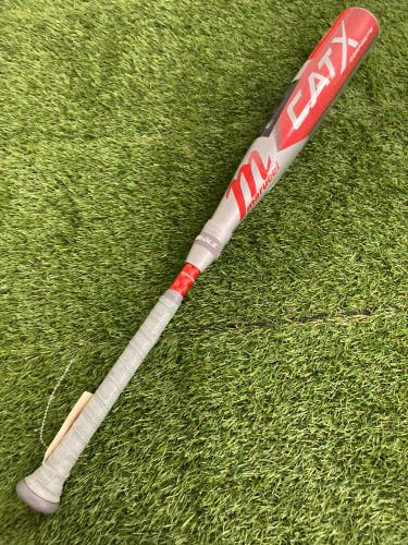 Used Kid Pitch (9YO-13YO) 2023 Marucci CAT X Composite Bat USSSA Certified (-8) Composite 22 oz 30"