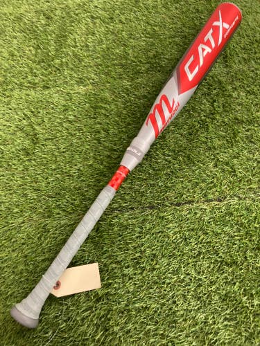 Used Kid Pitch (9YO-13YO) 2023 Marucci CAT X Composite Bat USSSA Certified (-8) Composite 22 oz 30"