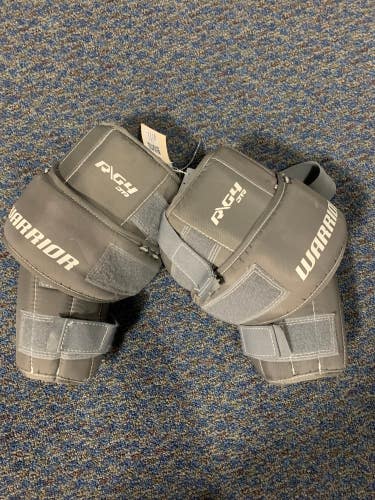 Used Warrior Junior G4 Goalie Knee Guards